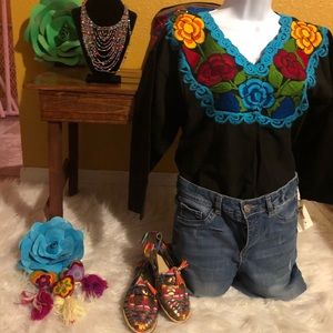 Zinacantan Mexican blouse